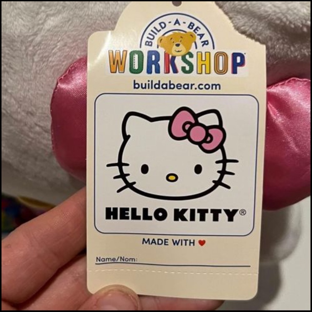 Build A Bear Hello Kitty Sanrio Summertime 19" Tall Plush new - Picture 6 of 7